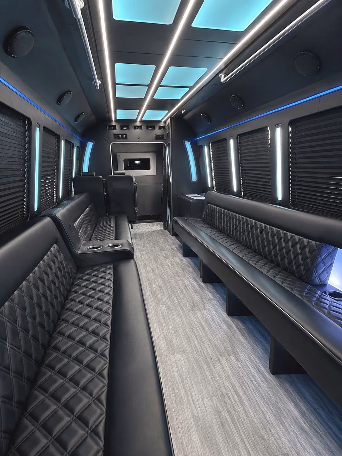 Alexandria alexandria birthday party bus rental party bus interior