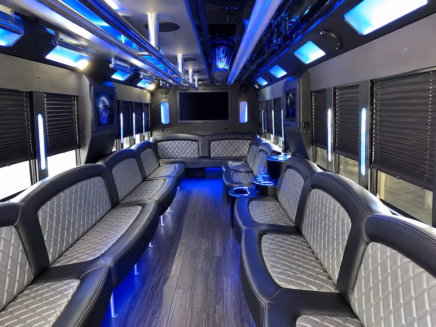 Alexandria alexandria concert party bus rental party bus exterior