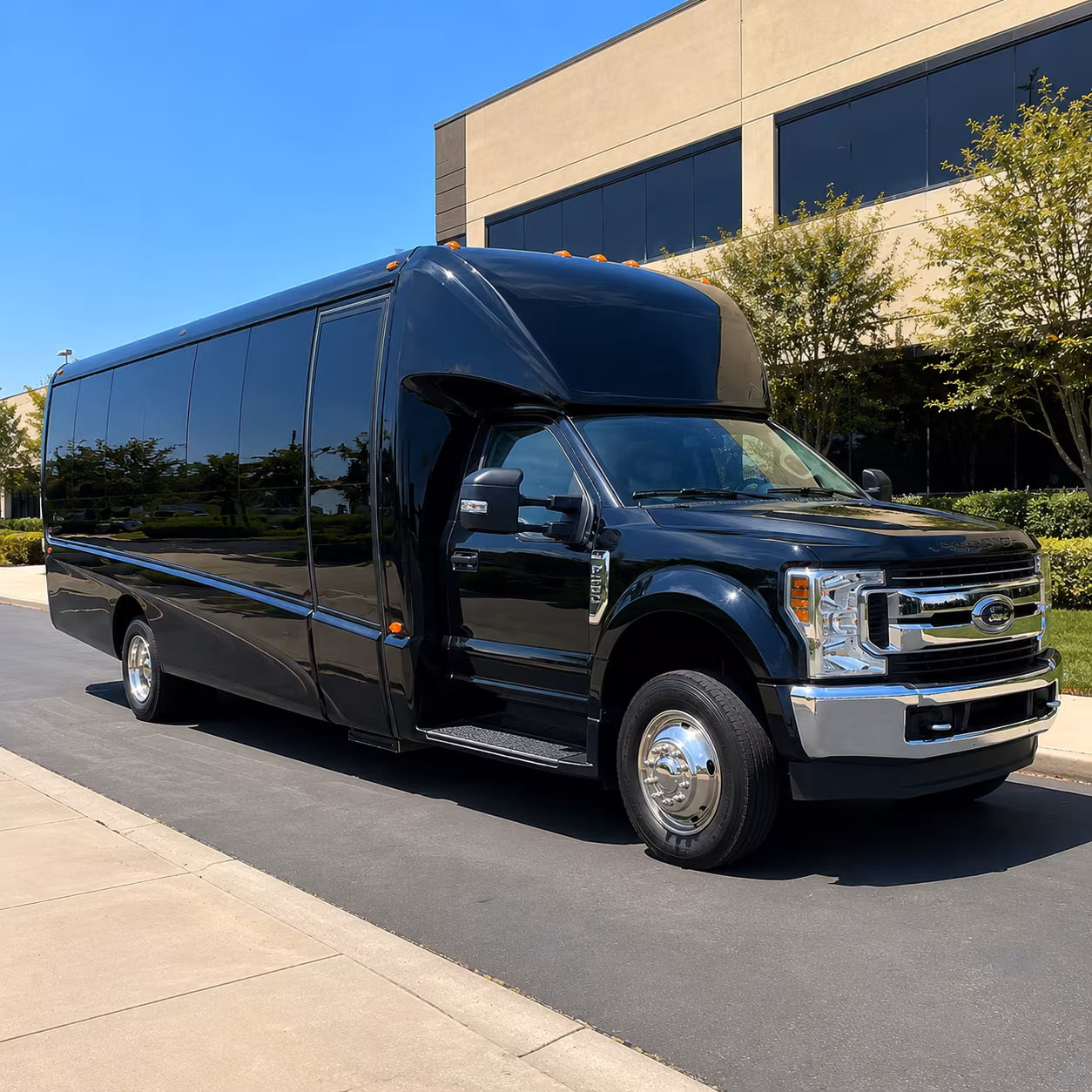 Alexandria alexandria corporate event party bus rental party bus exterior