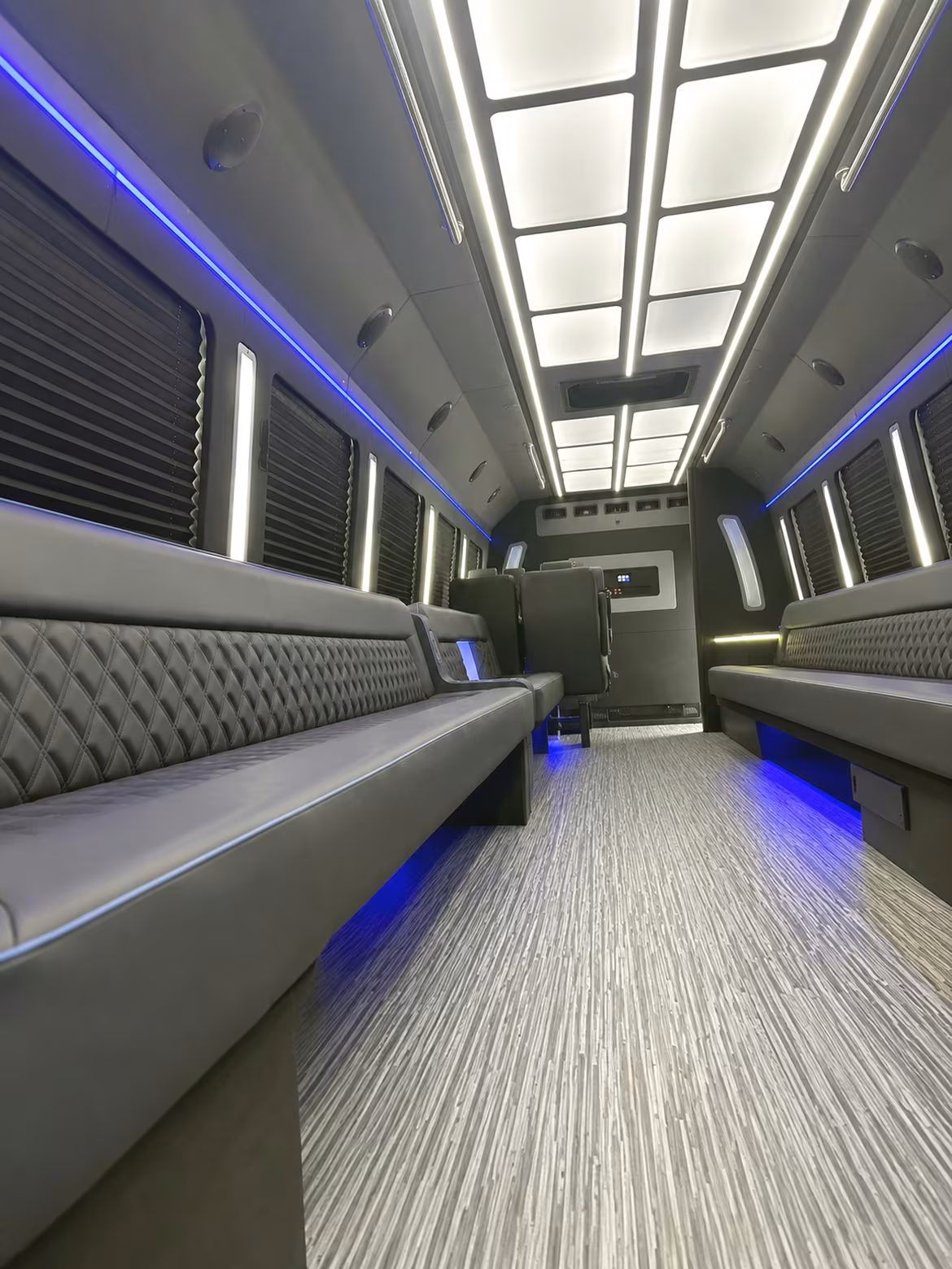 Alexandria alexandria sporting event party bus rental party bus interior