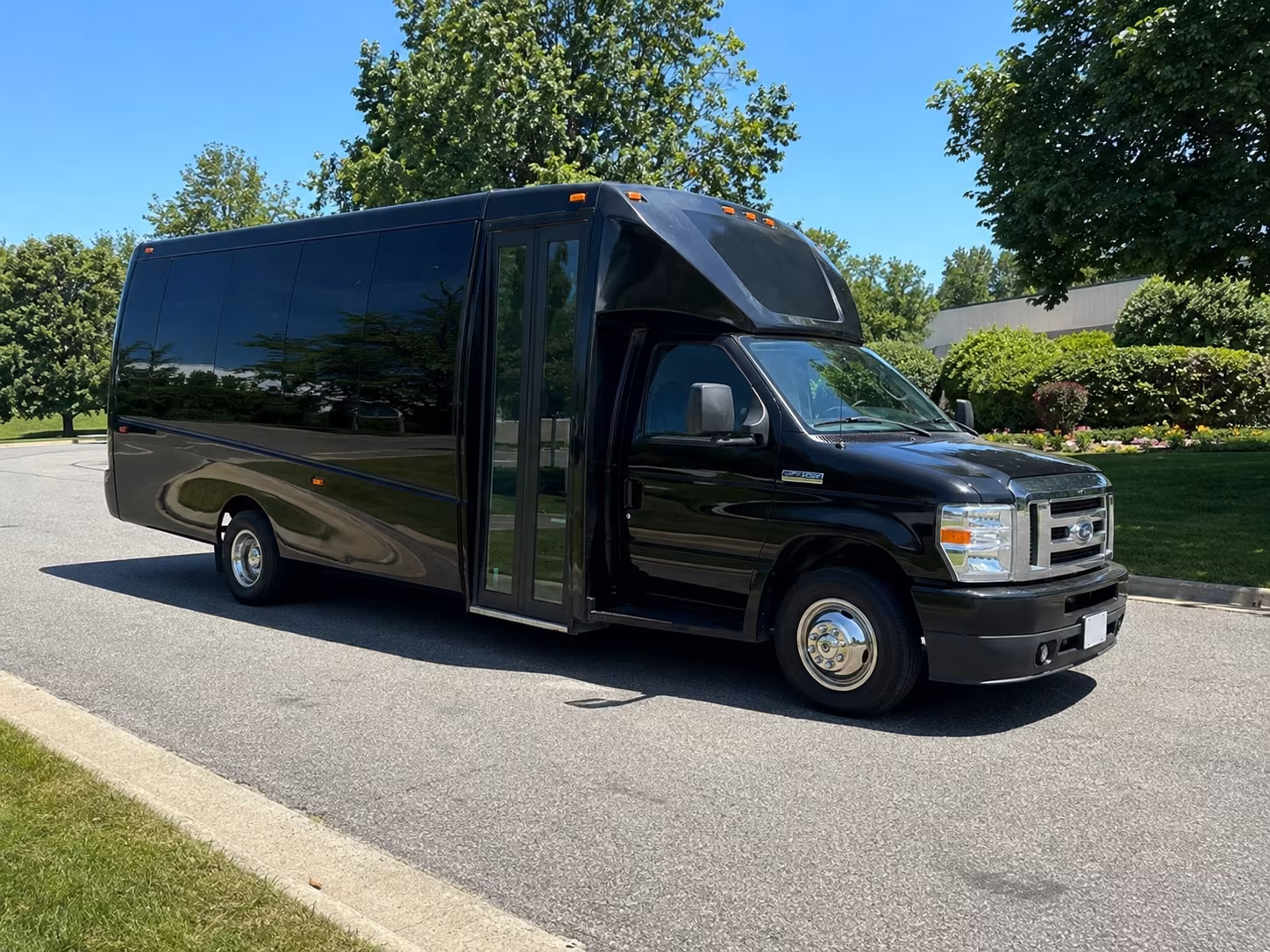 Alexandria alexandria wedding party bus rental party bus exterior