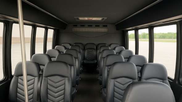 20 Passenger Minibus Interior