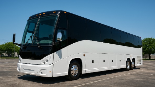 Exterior of Charter Bus Company Frederick's 40 Passenger Party Bus in Frederick