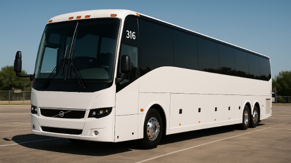alexandria employee shuttle charter bus rental